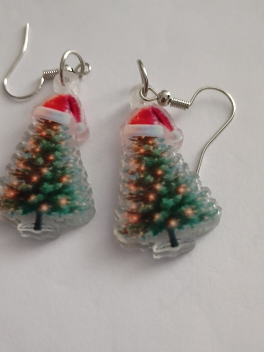 Preseason Sale Christmas Tree Drop Earrings - Holiday Green